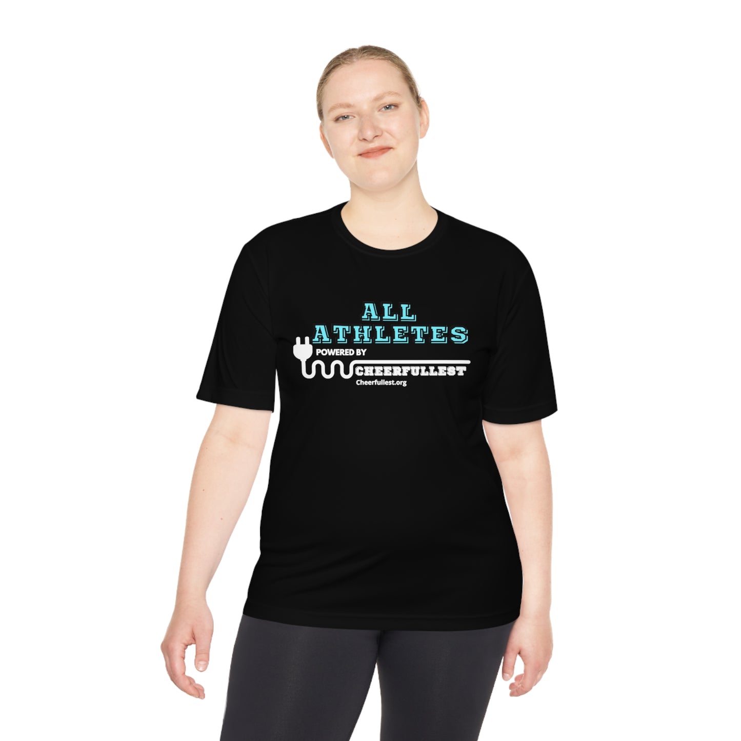 All Athletes - Cheerfullest - Sport-Tek® Unisex Moisture Wicking Tee