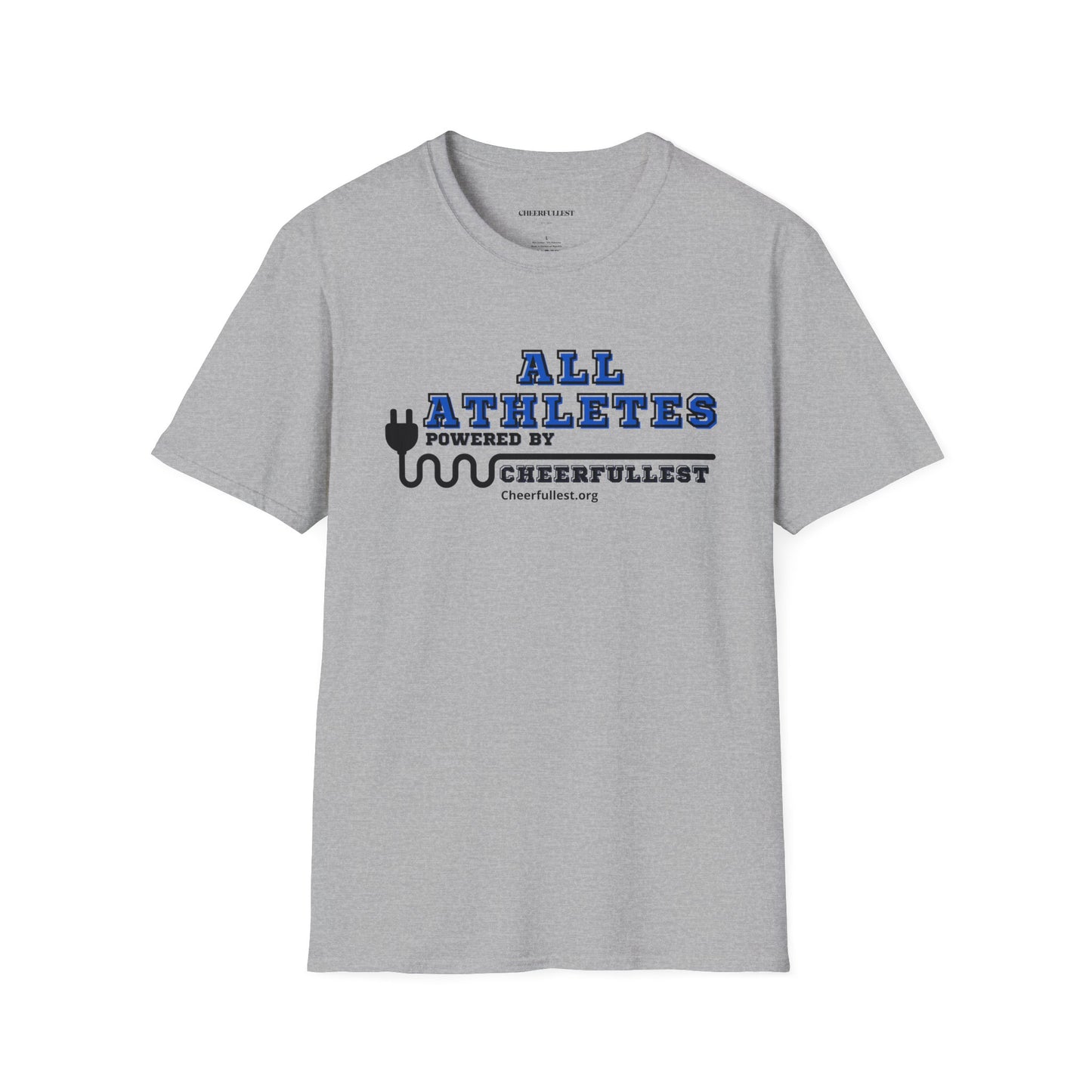 All Athletes - Cheerfullest - Unisex Softstyle T-Shirt