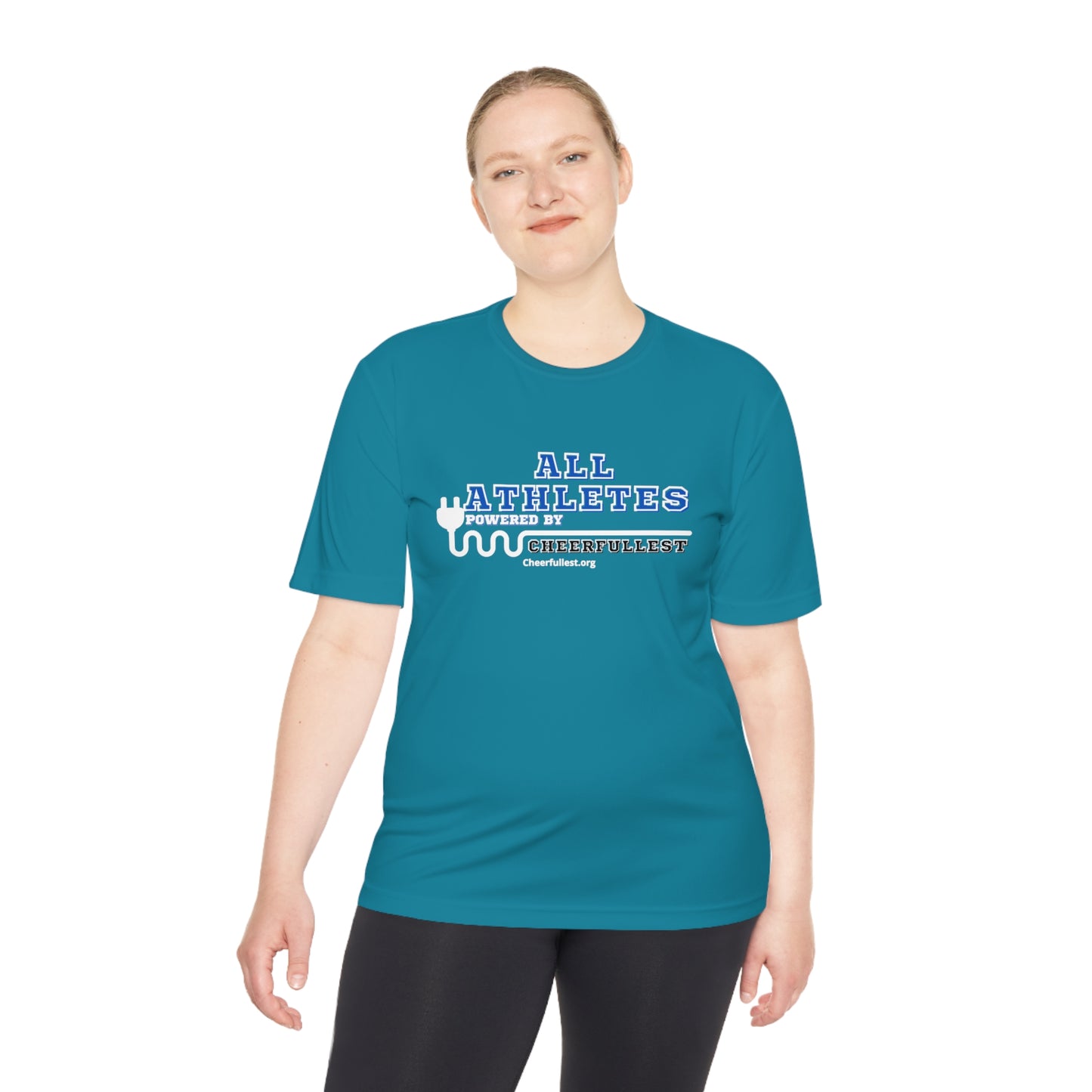 All Athletes - Cheerfullest - Sport-Tek® Unisex Moisture Wicking Tee