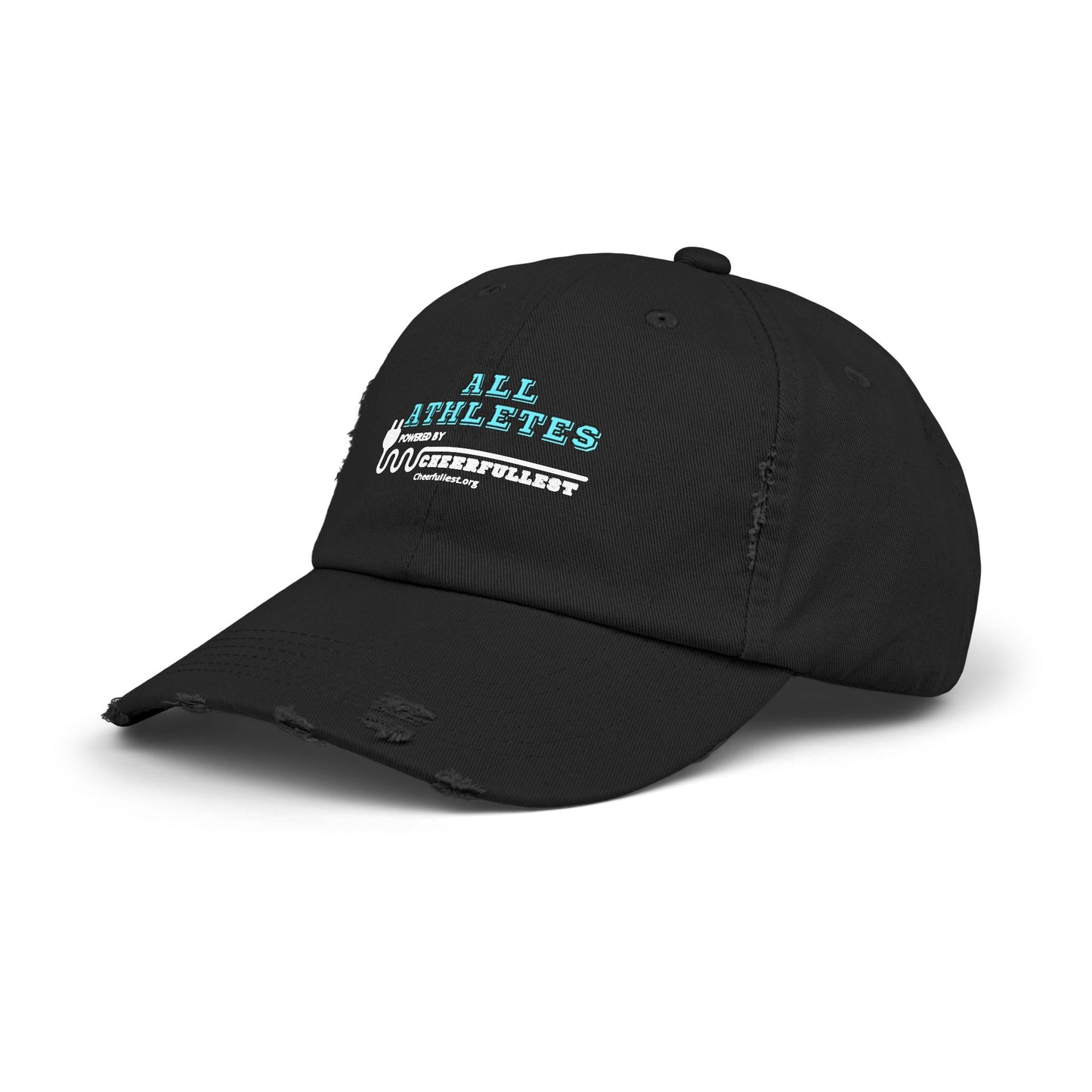 All Athletes -  Cheerfullest Unisex Distressed Cap