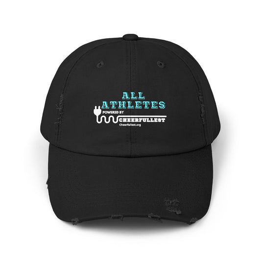 All Athletes -  Cheerfullest Unisex Distressed Cap