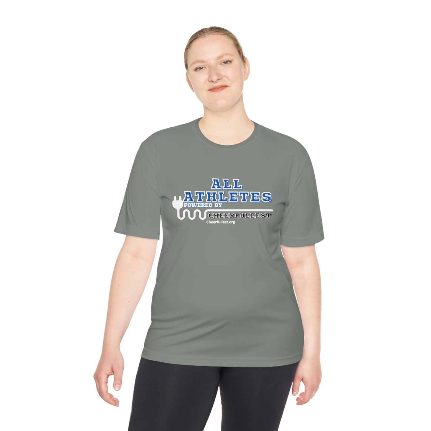 All Athletes - Cheerfullest - Sport-Tek® Unisex Moisture Wicking Tee