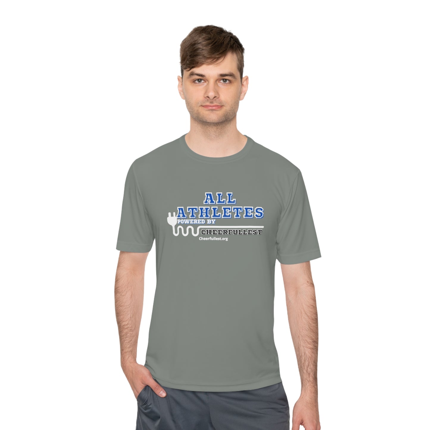 All Athletes - Cheerfullest - Sport-Tek® Unisex Moisture Wicking Tee