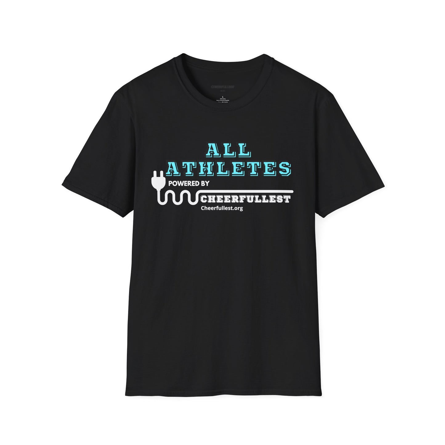 All Athletes - Cheerfullest - Unisex Softstyle T-Shirt