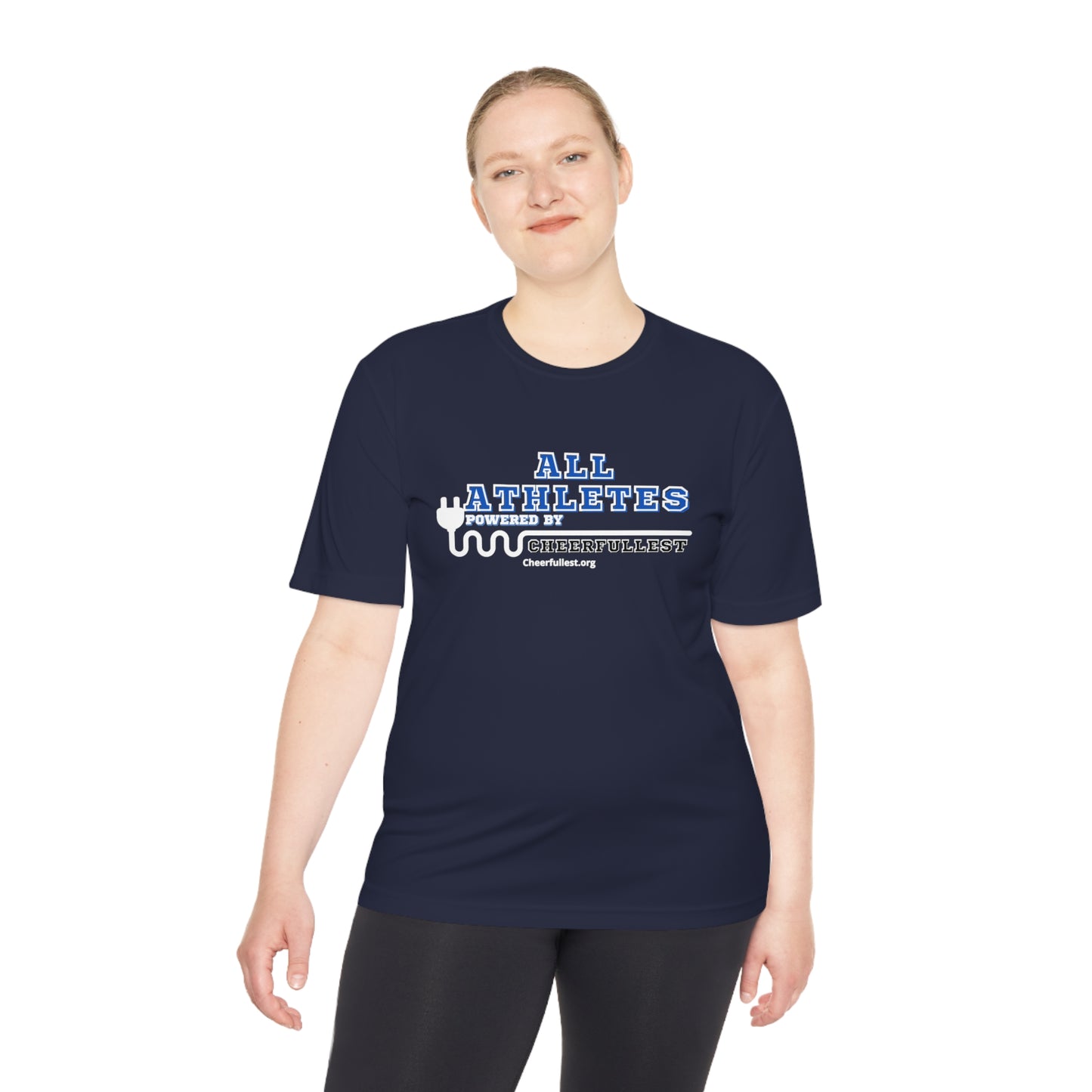 All Athletes - Cheerfullest - Sport-Tek® Unisex Moisture Wicking Tee