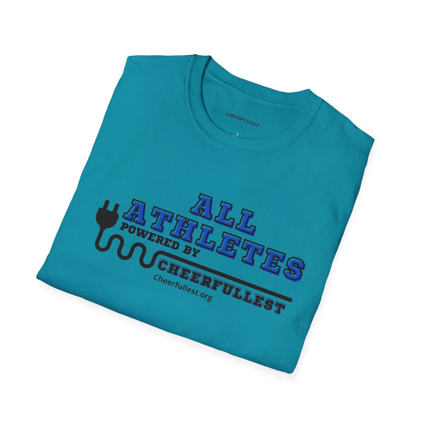 All Athletes - Cheerfullest - Unisex Softstyle T-Shirt