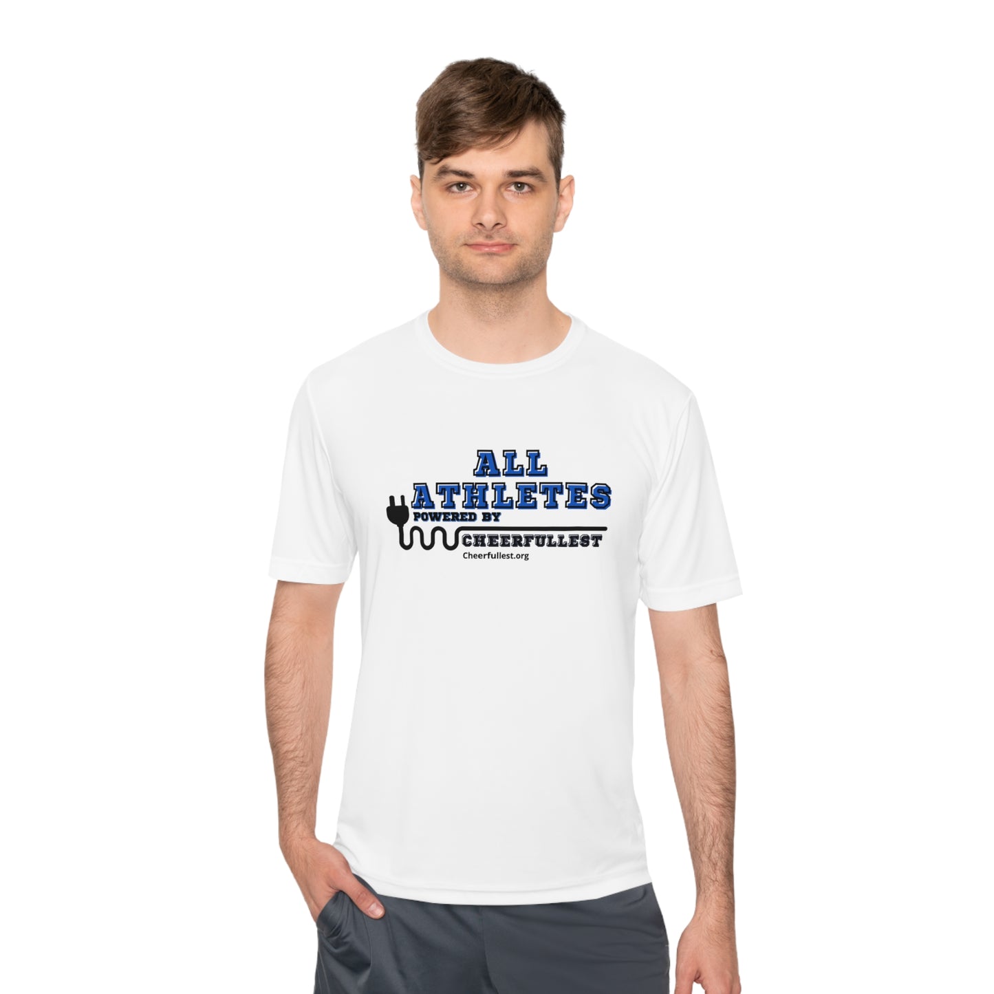 All Athletes - Cheerfullest - Sport-Tek® Unisex Moisture Wicking Tee